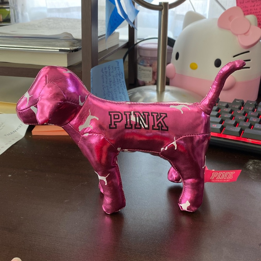 Victorias Secret VS PINK Puppy Dog Plush Authentic Circa 01/18 Collectible